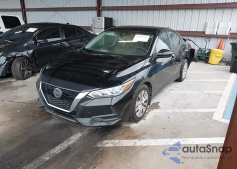 2020 Nissan Sentra S Xtronic Cvt z USA, uszkodzony, nr VIN 3N1AB8BV4LY290374